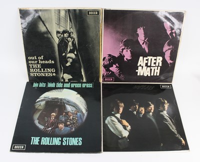 Lot 566 - The Rolling Stones, a collection of six LPs to...