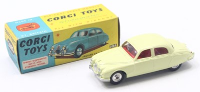 Lot 1127 - Corgi Toys No. 208S Jaguar 2.4L saloon...