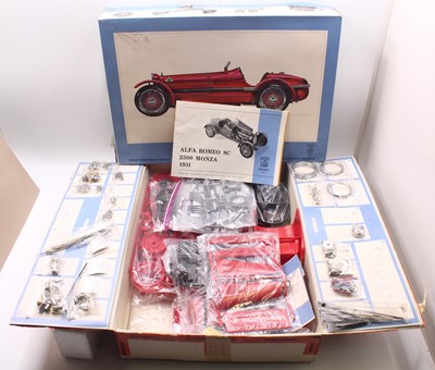 Lot 990 - Pocher No. K71 1/8th scale kit of an Alfa...