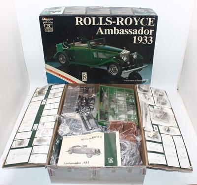Lot 995 - Pocher K83 1/8th scale kit for a Rolls Royce...