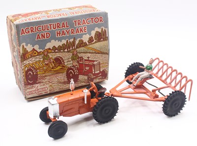 Lot 2030 - Crescent Toys no.1802 Agricultural Tractor and...