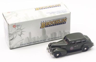 Lot 1625 - Brooklin Collection 1/43rd scale white metal...