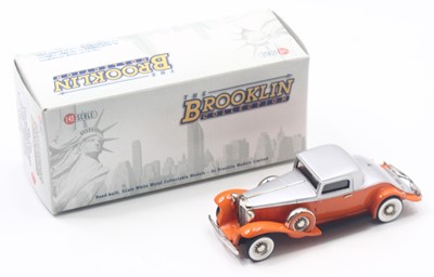 Lot 1629 - Brooklin Collection 1/43rd scale white metal...