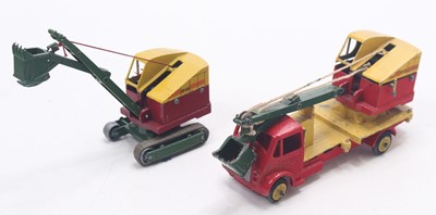 Lot 1676 - Benbros Qualitoys group of 2 to construction...