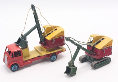 Lot 1677 - Benbros Qualitoys group of 2 to construction...