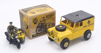 Lot 1672 - Morestone series boxed scout patrol bike with...