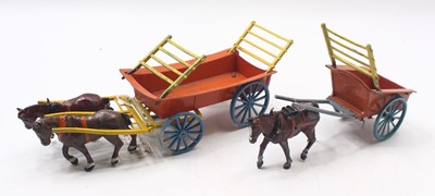 Lot 2057 - Crescent Toys Modern Farm equipment No.1819 a...