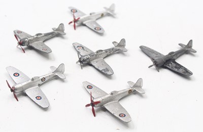 Lot 1353 - Dinky Toys loose aircraft for a trade box...