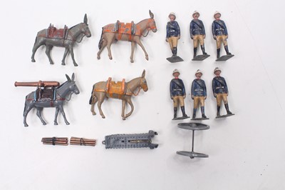 Lot 2087 - Britains set No. 28 Mountain Gun of the Royal...