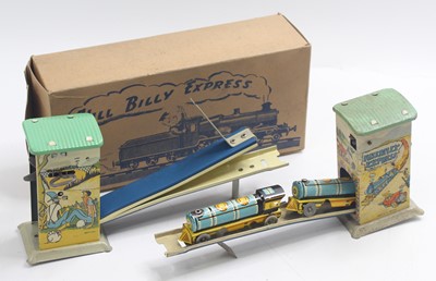 Lot 1939 - Hill Billy express clockwork c1930s tinplate...
