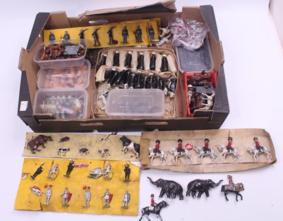 Lot 2141 - One large tray containing Britains, Crescent,...