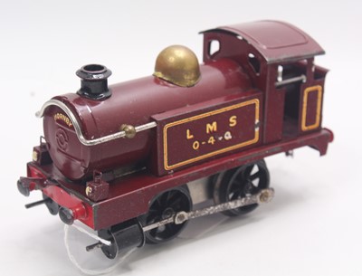 Lot 136 - 1925-6 Hornby LMS 0 gauge clockwork no.1 tank...