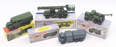 Lot 1533 - Dinky Toys group of 4 Military diecast models...