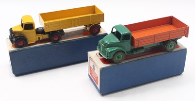 Lot 1513 - Dinky Toys group of 2 haulage diecasts to...