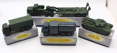Lot 1512 - Dinky Toys group of 4 Military diecasts to...