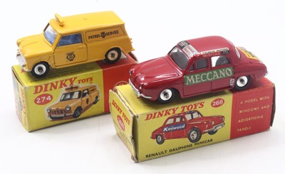 Lot 1490 - Dinky Toys group of 2 to include; No. 268...