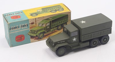 Lot 1205 - Corgi Toys No.1133 Troop Transporter, military...