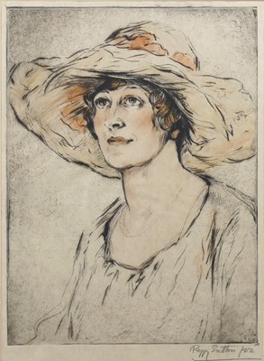 Lot 231 - Peggy Sutton (1887-1923) - Lady in a...