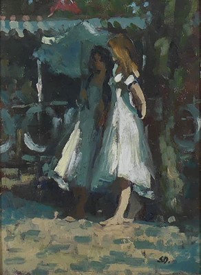 Lot 334 - Sheree Valentine-Daines (b.1959) - Girls in a...