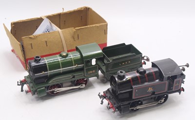 Lot 140 - Two Hornby 0 gauge locos to include a type 40...