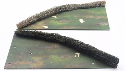 Lot 177 - Pair of Hornby 0 gauge countryside section G...
