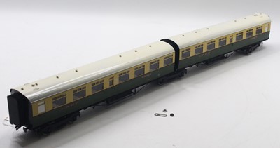 Lot 229 - WayOH 0 gauge kit built LNER tourist stock...