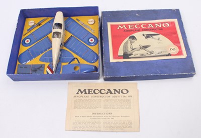 Lot 621 - A Meccano Aero Constructor No. 00, circa 1935,...