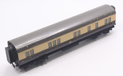Lot 214 - Exley 0 gauge coarse scale GWR full brake...