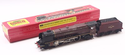 Lot 308 - 2226 Hornby-Dublo 2-rail, 4-6-2 loco & tender...