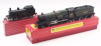 Lot 318 - Two Hornby-Dublo 2-rail locos: 2221 4-6-0 loco...