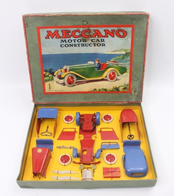 Lot 635 - An original Meccano No. 1 Constructor Motor...