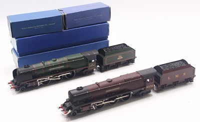 Lot 276 - Two post-war Hornby-Dublo 4-6-2, 3-rail locos...