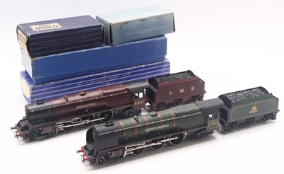 Lot 282 - Two post-war Hornby-Dublo 3-rail 4-6-2 locos &...