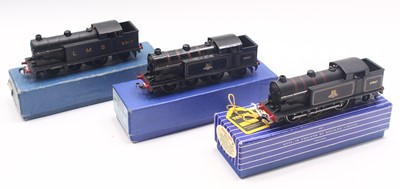 Lot 288 - Three Hornby-Dublo 3-rail post-war 0-6-2 tank...