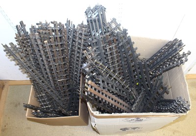 Lot 197 - Two large boxes of Bassett Lowke 0 gauge track,...