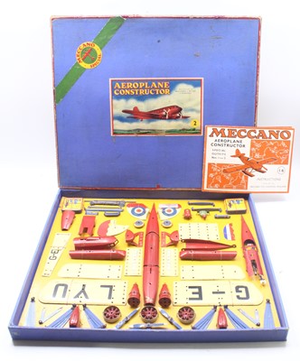 Lot 620 - Meccano Aero Constructor Outfit 2S, cream and...