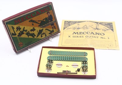 Lot 706 - Meccano X Series, X1A Outfit, housed in the...