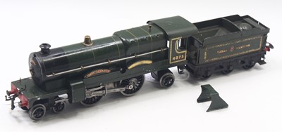 Lot 125 - 1929-33 Hornby 3C 0-gauge clockwork 4-4-2 loco...