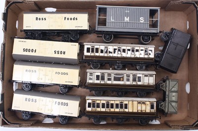 Lot 215 - Various coaches & wagons, 0-gauge: Mills Bros...