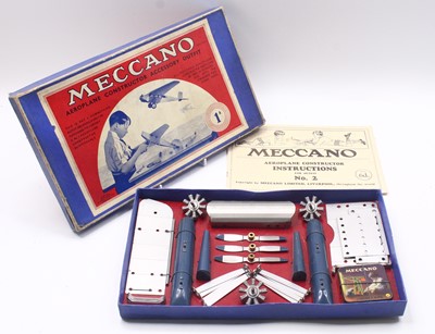 Lot 625 - Meccano No.1A Circa 1932/33 Aeroplane...