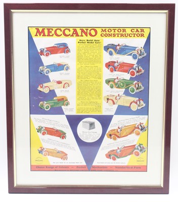 Lot 641 - Original Meccano Constructor Car 1930s...