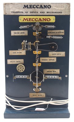 Lot 695 - Meccano Dealer Display 1970s Mechanisms and...