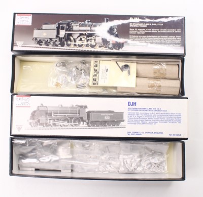 Lot 502 - Two DJH 00 gauge unmade kits to include a...