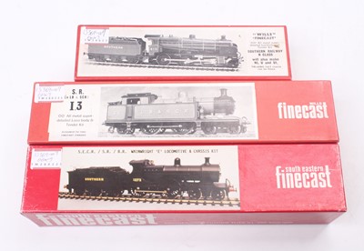 Lot 506 - Three Wills Finecast 00 gauge white metal kits,...