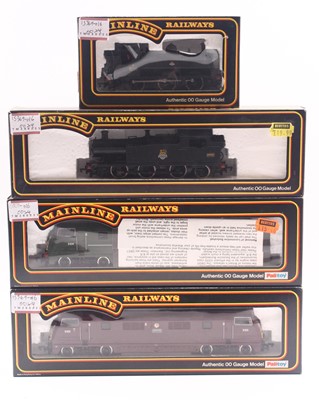 Lot 424 - Four Mainline 00 gauge locos to include a 57xx...