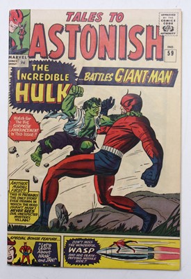 Lot 1722 - Marvel Comics Tales To Astonish Series...
