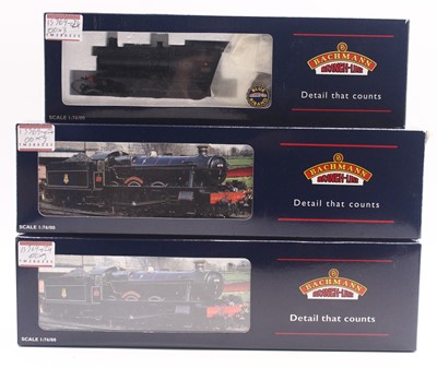 Lot 377 - Three Bachmann 00 gauge lcoos to include a...