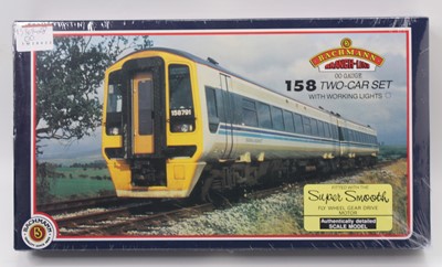 Lot 370 - Bachmann 00 gauge class 158 two car set DMU,...