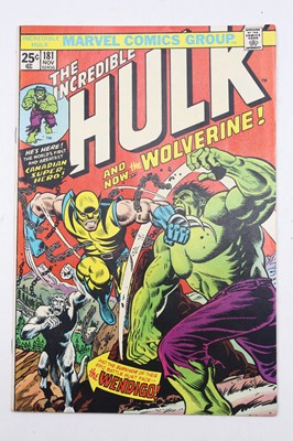 Lot 1702 - Marvel Comics The Incredible Hulk (1974) issue...
