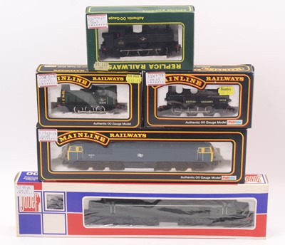 Lot 429 - Five 00 gauge locos to include a Replica 57xx...
